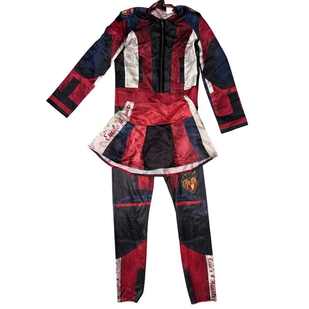 Evie Descendants 3 Deluxe Girls halloween Costume Official Disney large 10-12